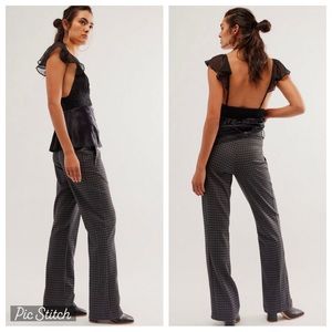 Free People Jana Flare Trousers Size 6 NWT